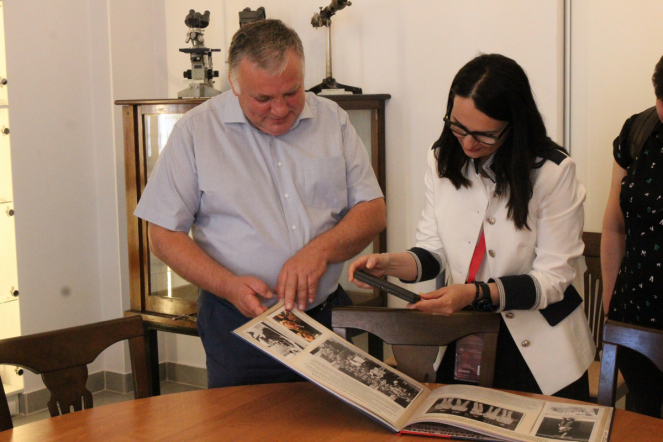 Депутат Государственной Думы Татьяна Буцкая встретилась с ректором Педиатрического университета Дмитрием Ивановым 15