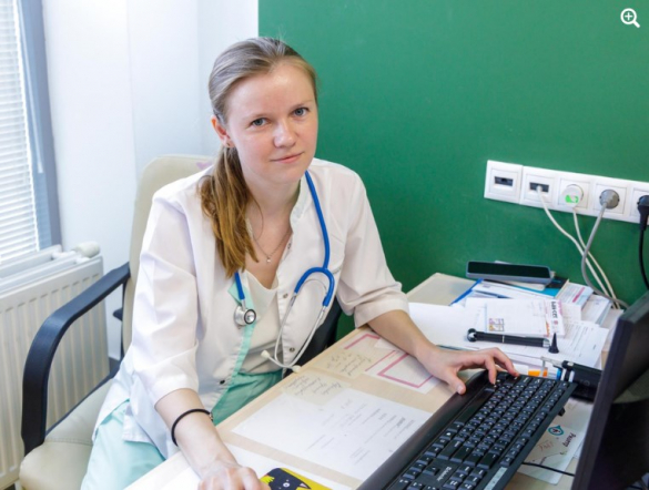 Выпускница Педиатрического университета приступила к работе в Люберецкой больнице 5