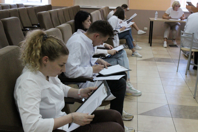 Шестикурсники педиатрического факультета проходят Государственную итоговую аттестацию 15