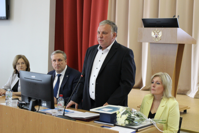 Председатель Городской избирательной комиссии Максим Мейксин посетил заседание Учёного совета Педиатрического университета 2