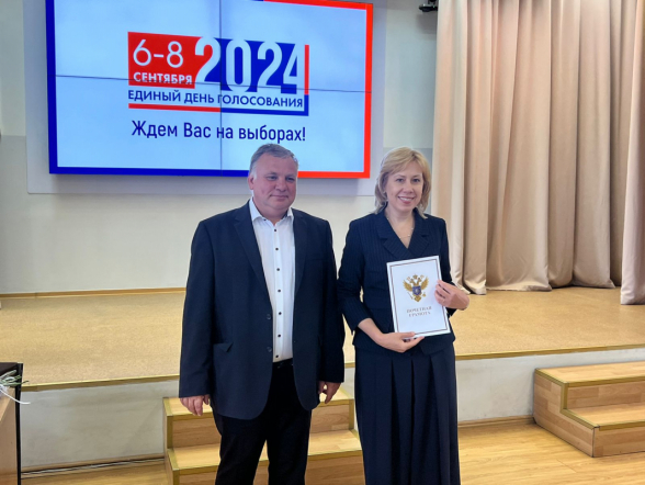 Председатель Городской избирательной комиссии Максим Мейксин посетил заседание Учёного совета Педиатрического университета 22