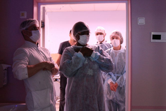 Министр образования Республики Конго посетила Педиатрический университет 25