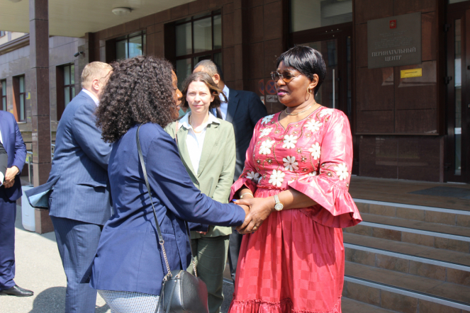 Министр образования Республики Конго посетила Педиатрический университет 27