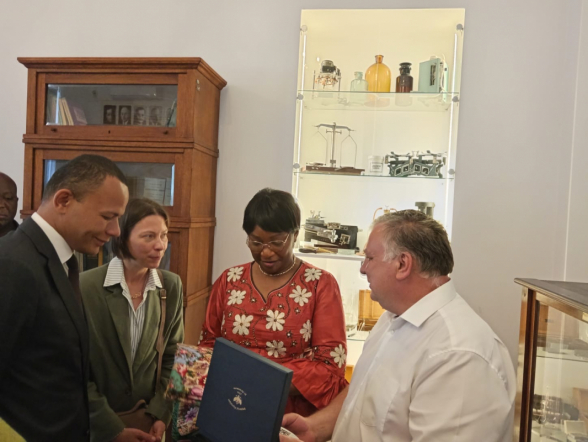 Министр образования Республики Конго посетила Педиатрический университет 29