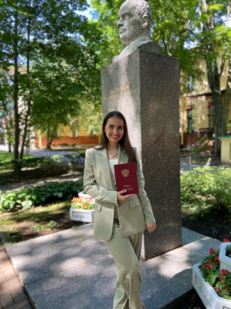 Выпускница Педиатрического университета придёт на работу в поликлинику Назии 6