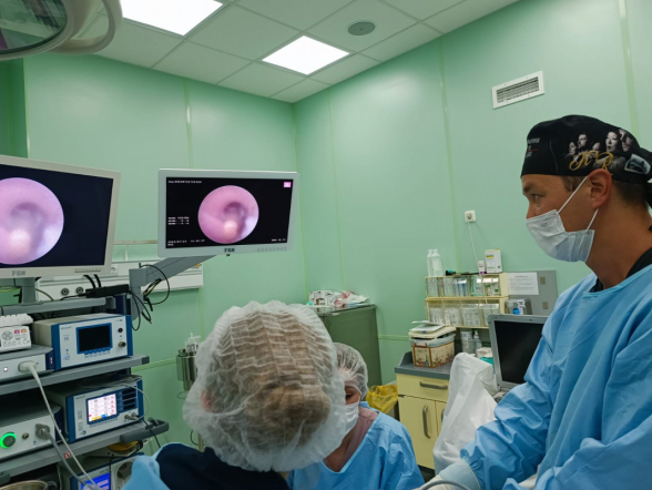 В Педиатрическом университете впервые в Санкт-Петербурге выполнили внутриутробную операцию, направленную на коррекцию тяжёлой гипоплазии лёгких плода