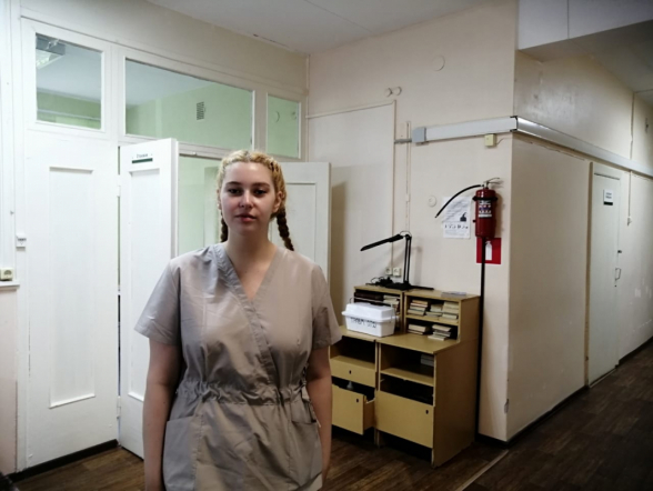 Студенческий медицинский отряд «Лечу» работает в Сегежской ЦРБ 1