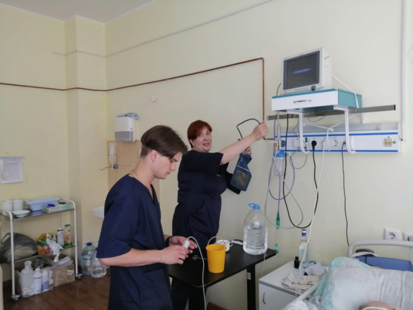 Студенческий медицинский отряд «Лечу» работает в Сегежской ЦРБ 3