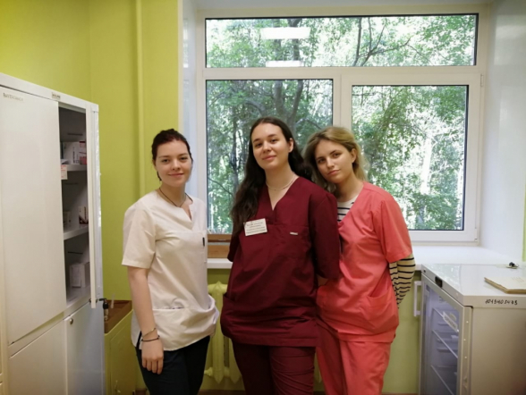 Студенческий медицинский отряд «Лечу» работает в Сегежской ЦРБ 5