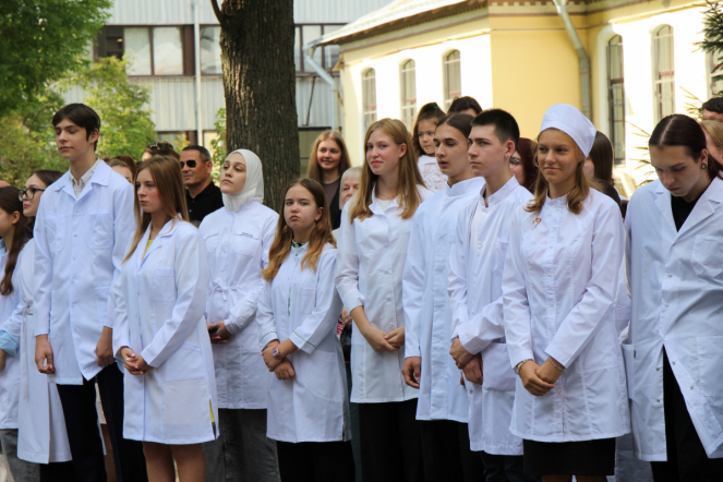 Медицинское училище Педиатрического университета возобновило работу 10