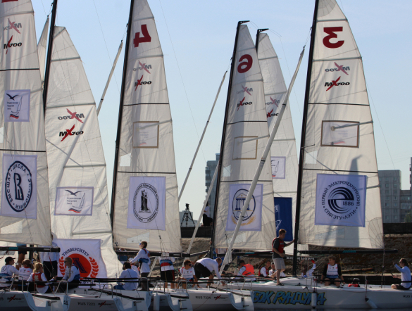 Студенты Педиатрического университета принимают участие в парусной регате 3