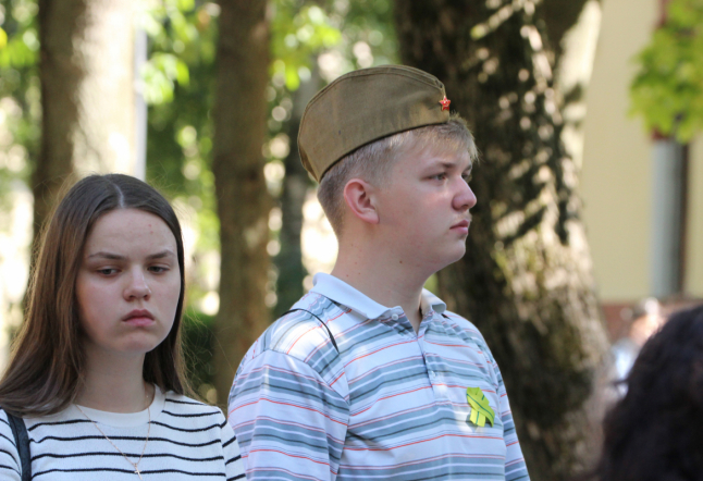 Педиатрический университет почтил память защитников Ленинграда 12