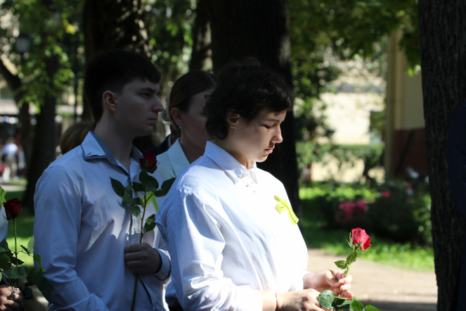 Педиатрический университет почтил память защитников Ленинграда 15