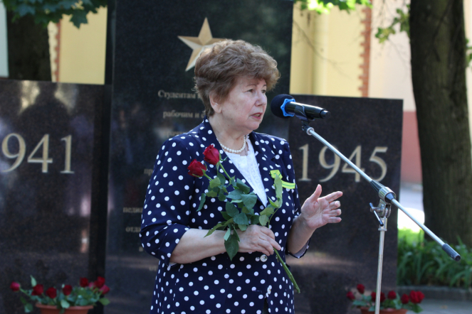 Педиатрический университет почтил память защитников Ленинграда 16