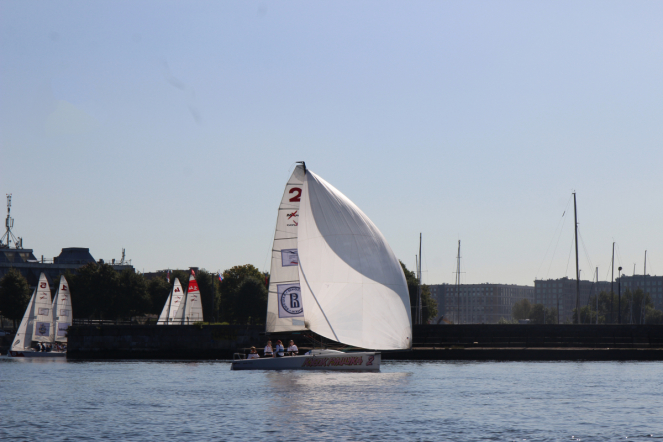 Наш экипаж: студенты Педиатрического университета приняли участие в парусной регате 45