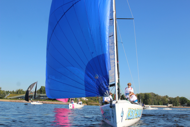 Наш экипаж: студенты Педиатрического университета приняли участие в парусной регате 48
