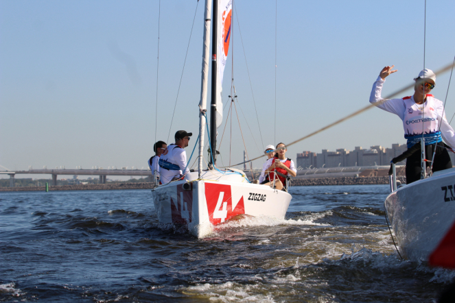 Наш экипаж: студенты Педиатрического университета приняли участие в парусной регате 57