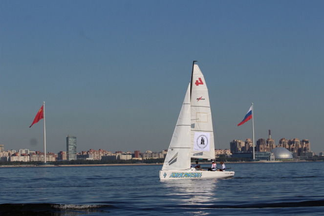 Наш экипаж: студенты Педиатрического университета приняли участие в парусной регате 63