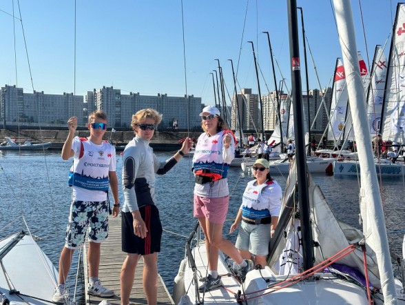 Наш экипаж: студенты Педиатрического университета приняли участие в парусной регате