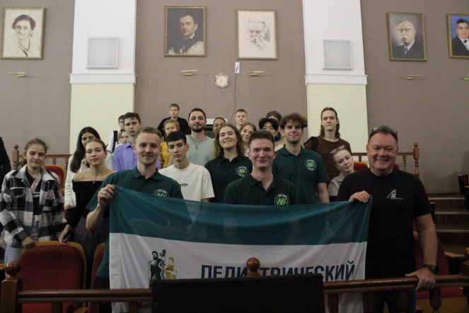 В Педиатрическом университете состоялось первое открытое собрание студенческого спортивного клуба «НЕО» 5