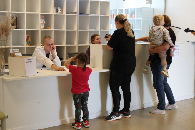 Врачи Педиатрического университета проводят диспансеризацию детей в Посёлке Плодовое Приозерского района Ленинградской области 8