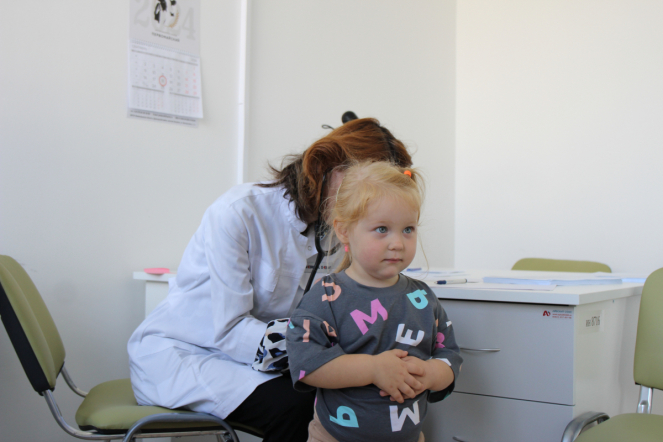 Врачи Педиатрического университета проводят диспансеризацию детей в Посёлке Плодовое Приозерского района Ленинградской области 15