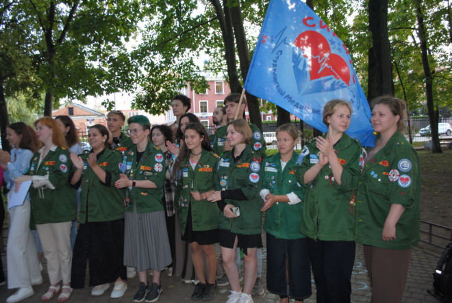 Студенческие медицинские отряды Педиатрического университета завершили трудовой сезон 15