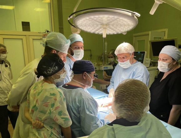 Врачи Педиатрического университета выполнили операцию новорождённому ребёнку с гигантской врождённой аневризмой аорты