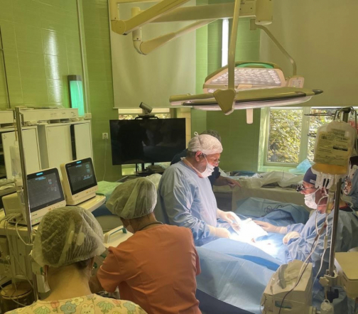 Врачи Педиатрического университета выполнили операцию новорождённому ребёнку с гигантской врождённой аневризмой аорты 1