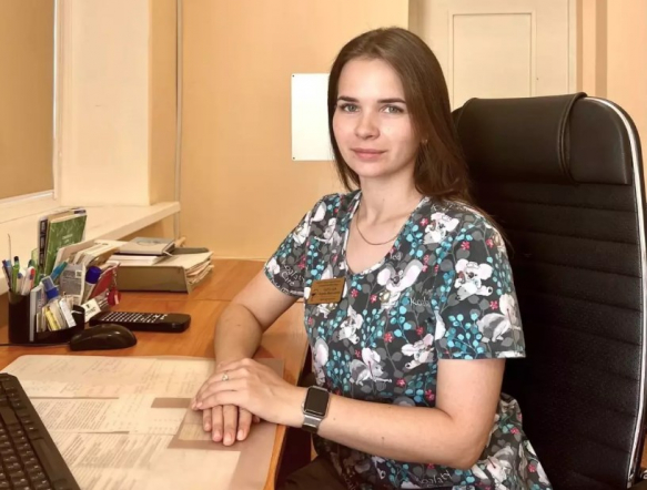 Выпускница Педиатрического университета приступила к работе в Новгородской областной детской клинической больнице
