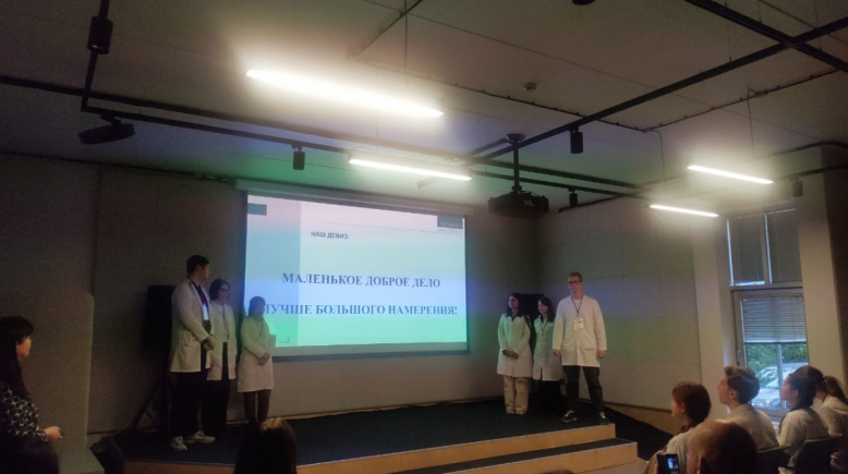 Иностранные студенты Педиатрического университета приняли участие в фестивале студентов- волонтёров 1