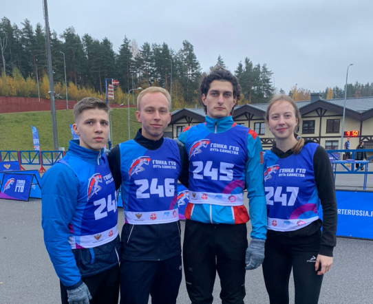 Команда Педиатрического университета приняла участие в гонке ГТО