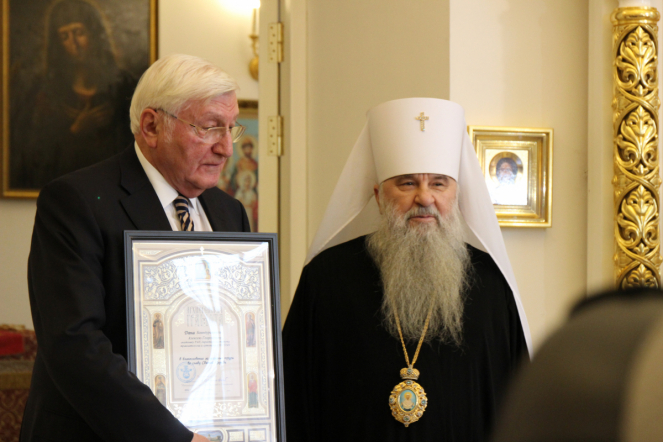 Митрополит Санкт-Петербургский и Ладожский Варсонофий посетил Педиатрический университет 8