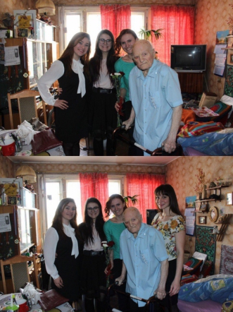 Студенты СПбГПМУ пришли в гости к ветеранам войны 1