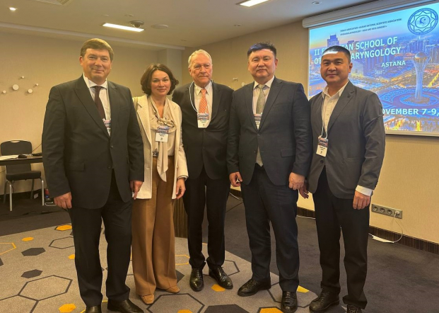 Специалисты Педиатрического университета приняли участие во II Евразийской  школе оториноларингологов в Астане