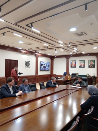 Ректор Педиатрического университета Дмитрий Иванов прибыл в Чеченскую Республику 5