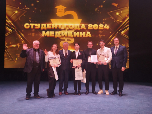 Студенты Педиатрического университета – лауреаты премии «Студент года – 2024. Медицина» 8