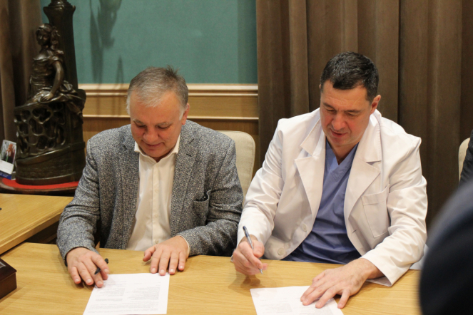 Это эпохальное событие: Педиатрический университет и Клиническая больница имени Святителя Луки подписали соглашение о сотрудничестве 7