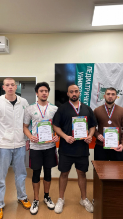 В Педиатрическом университете состоялась спартакиада общежитий 5