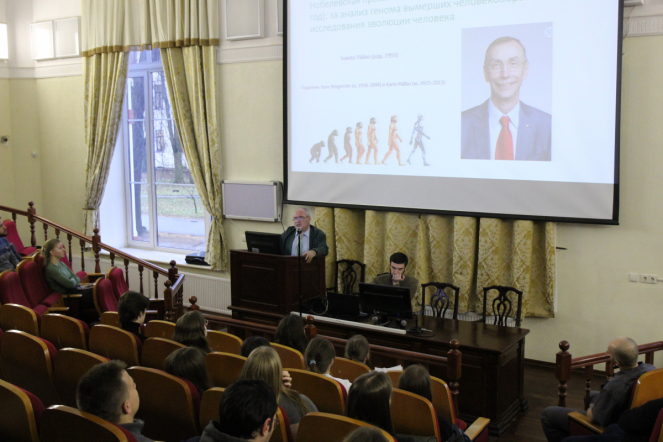 В рамках работы Межвузовского общества ординаторов в Педиатрическом университете состоялась лекция профессора Имянитова 10