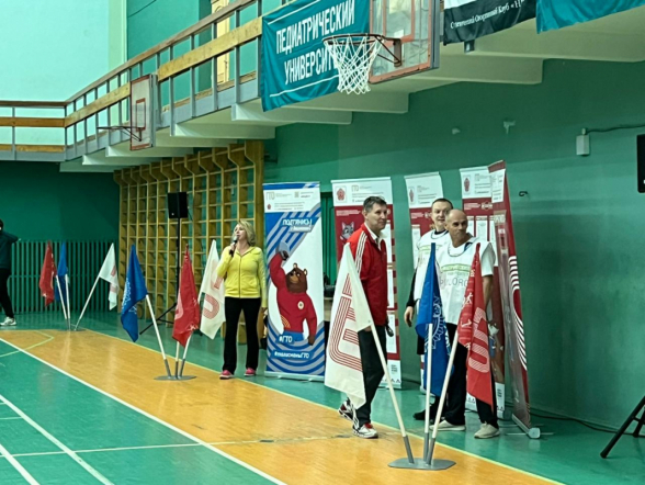 В Педиатрическом университете состоялись масштабные мероприятия по сдаче нормативов ГТО 1