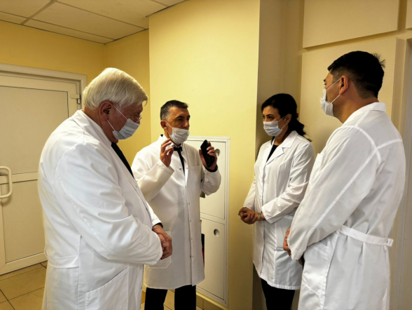 Педиатрический университет принял делегацию врачей Узбекистана 6