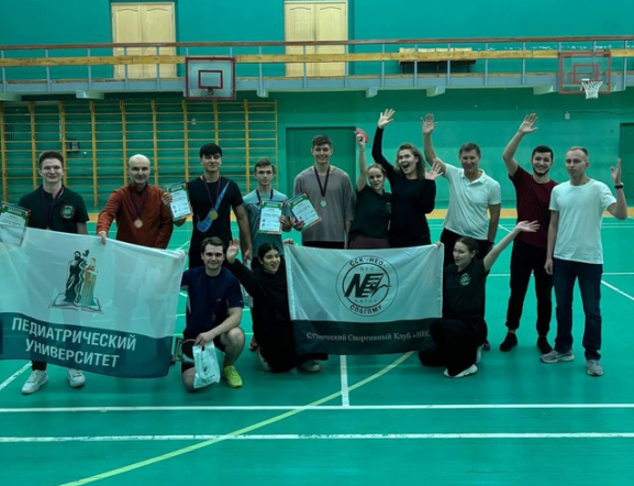 Спорт в Педиатрическом: на кафедре физической культуры 9 декабря прошел турнир по настольному теннису 4