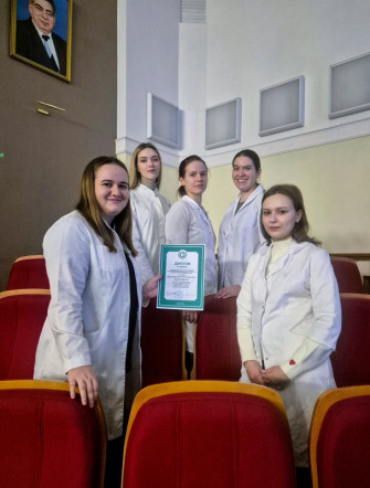 Команда Педиатрического университета «Ласка в Кубе 2.0» завоевала первое место в олимпиаде по педиатрии