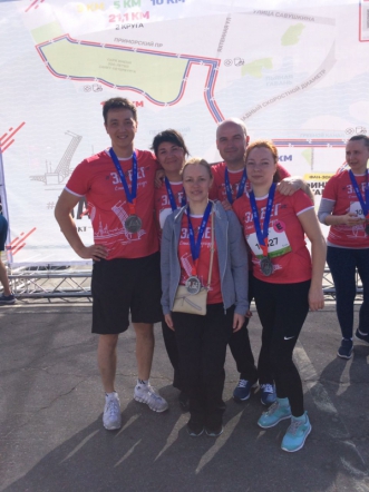 Даешь «ЗаБег»! Врачи Перинатального центра - участники «ЗаБега РФ» 4