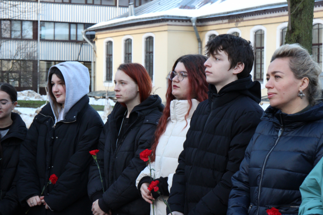 В Педиатрическом университете прошел митинг, посвященный 82-й годовщине прорыва блокады Ленинграда 2