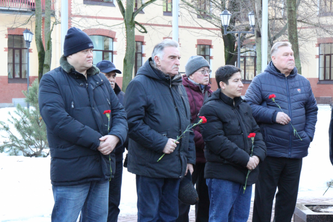 В Педиатрическом университете прошел митинг, посвященный 82-й годовщине прорыва блокады Ленинграда 8