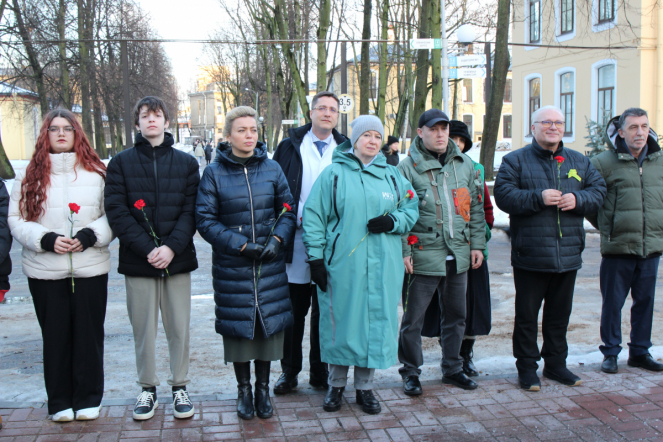 В Педиатрическом университете прошел митинг, посвященный 82-й годовщине прорыва блокады Ленинграда 11