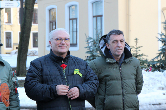 В Педиатрическом университете прошел митинг, посвященный 82-й годовщине прорыва блокады Ленинграда 13