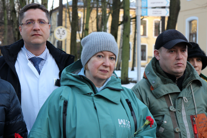 В Педиатрическом университете прошел митинг, посвященный 82-й годовщине прорыва блокады Ленинграда 15